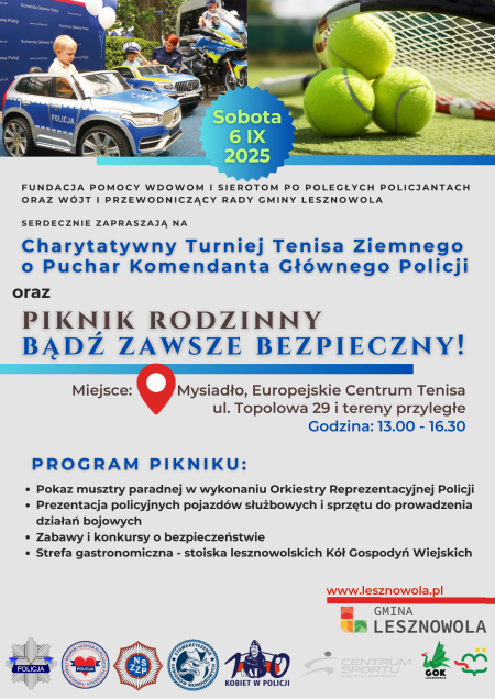 Pikniku Rodzinnego – Bądź zawsze bezpieczny.