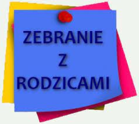 Harmonogram zebrań z rodzicami - zerówki 09.09.25
