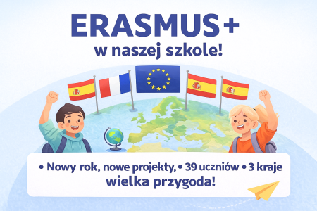 Kolejny rok działań w programie Erasmus+!