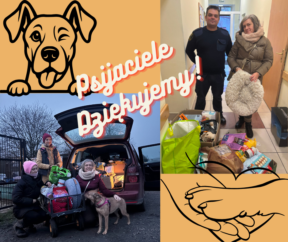 Wielkie podziękowania za udział w akcji ''Psijaciele”