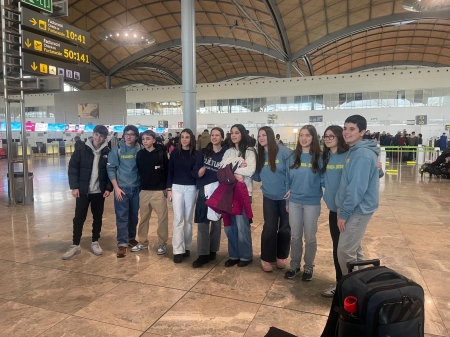 Wizyta uczniów z Hiszpanii w ramach programu Erasmus+